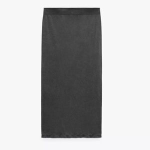 Zara Seamless Skirt ANTHRACITE GREY Size XS-S